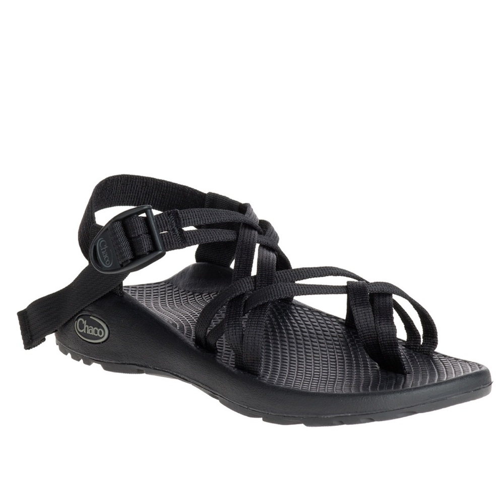 CHACO Z Cloud X 1 black ADJUSTABLE STRAPS CUSHIONED SANDAL classic size 9 women